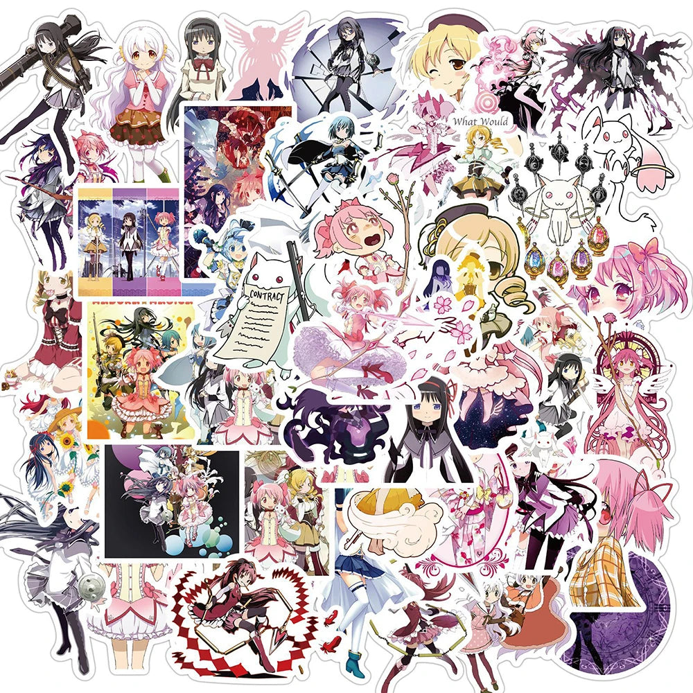 30/50PCS Puella Magi Madoka Magica Anime Stickers