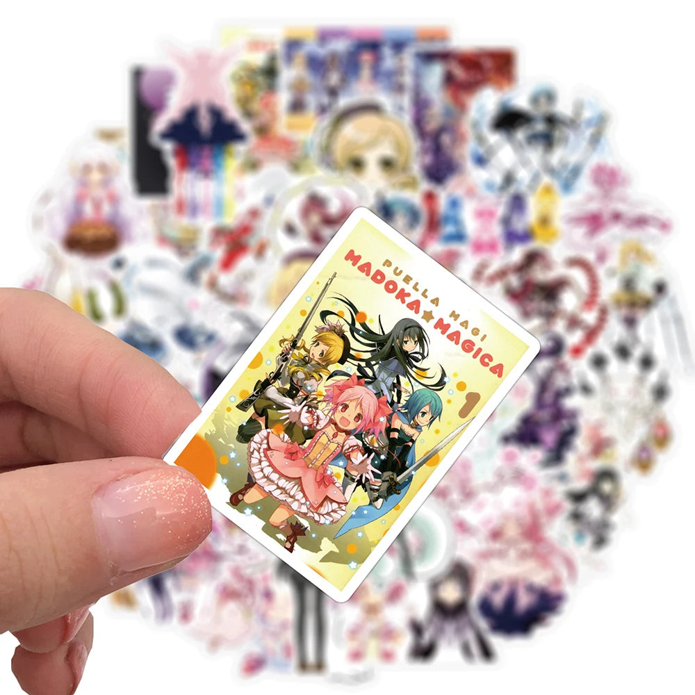 30/50PCS Puella Magi Madoka Magica Anime Stickers