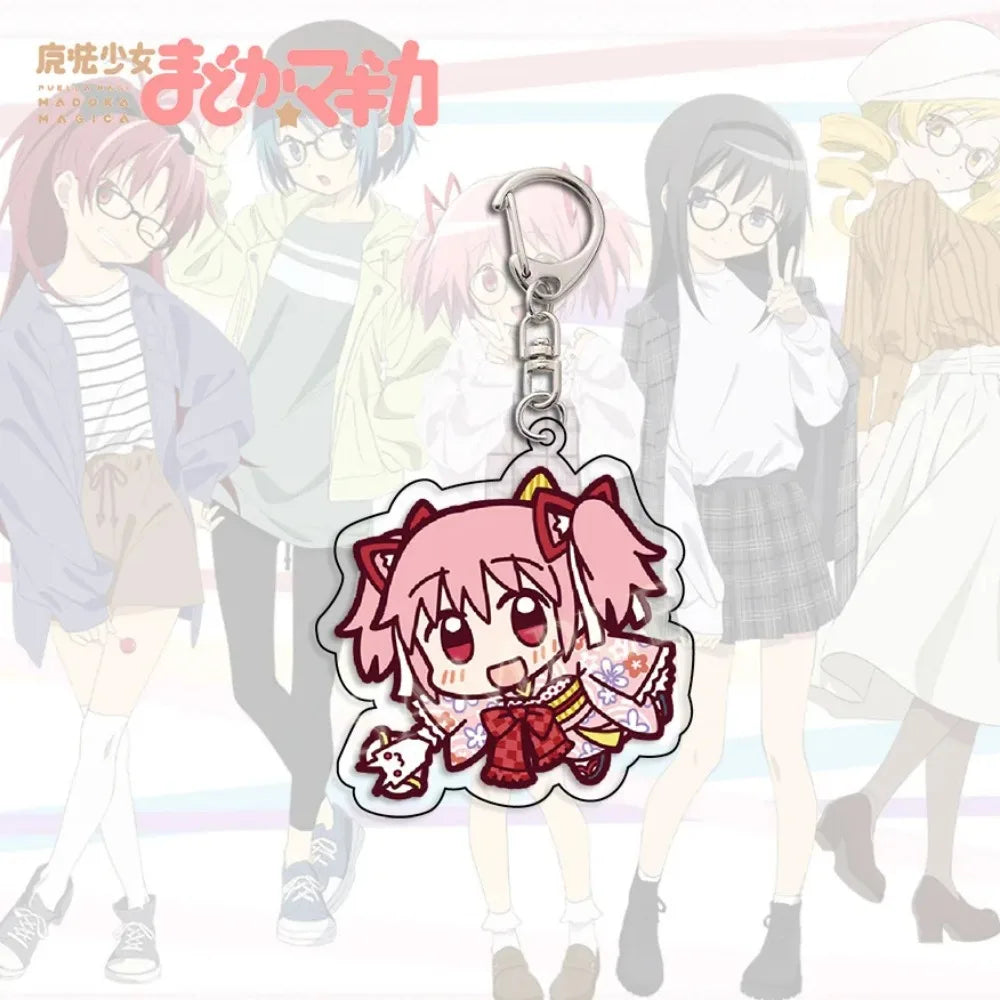 Kawaii Anime Puella Magi Madoka Magica Keychain