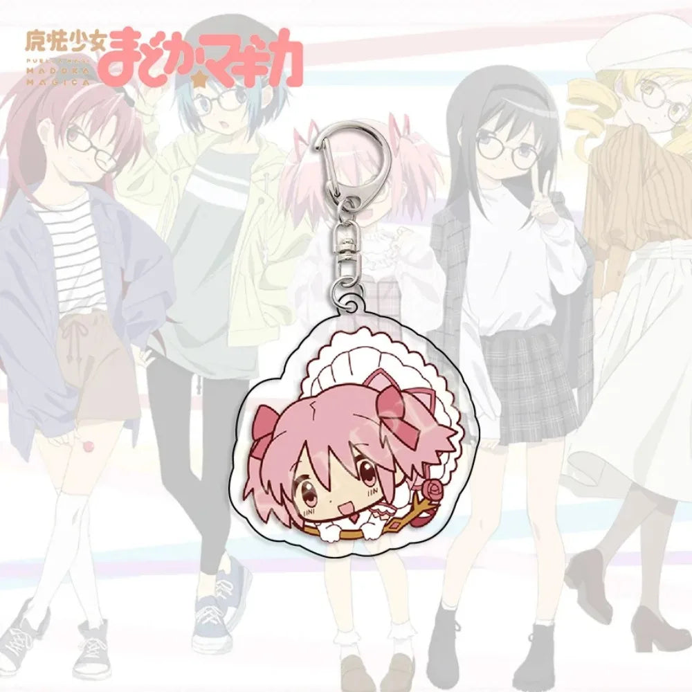 Kawaii Anime Puella Magi Madoka Magica Keychain