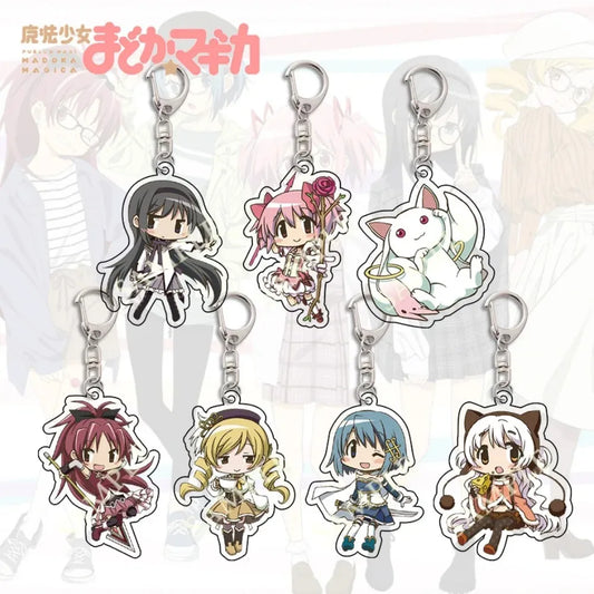 Kawaii Anime Puella Magi Madoka Magica Keychain