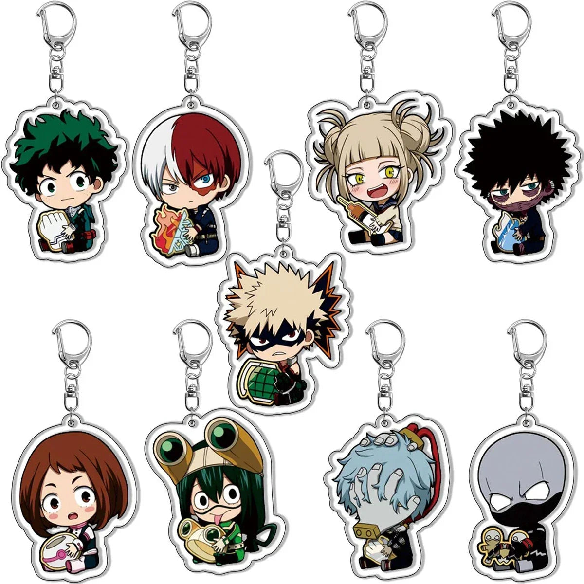 Boku No hero academia Acrylic Keychains