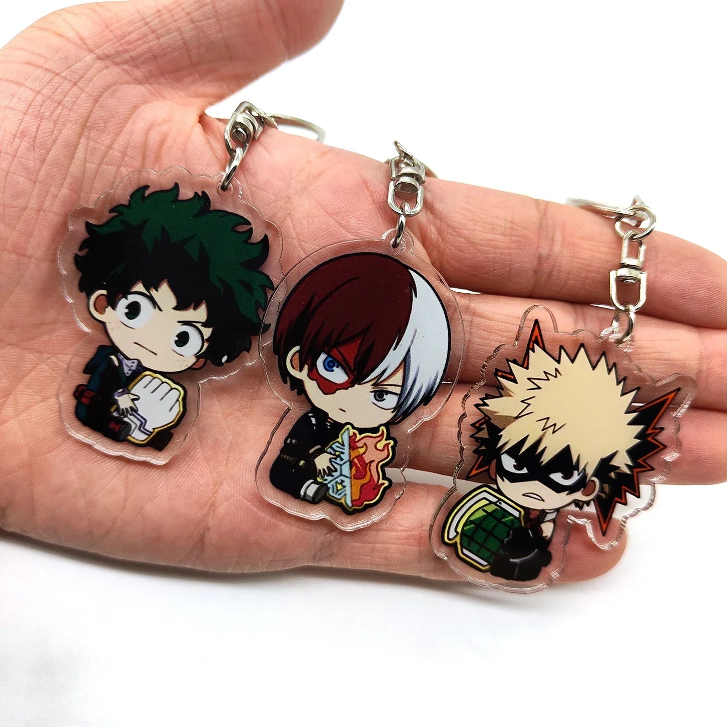 Boku No hero academia Acrylic Keychains