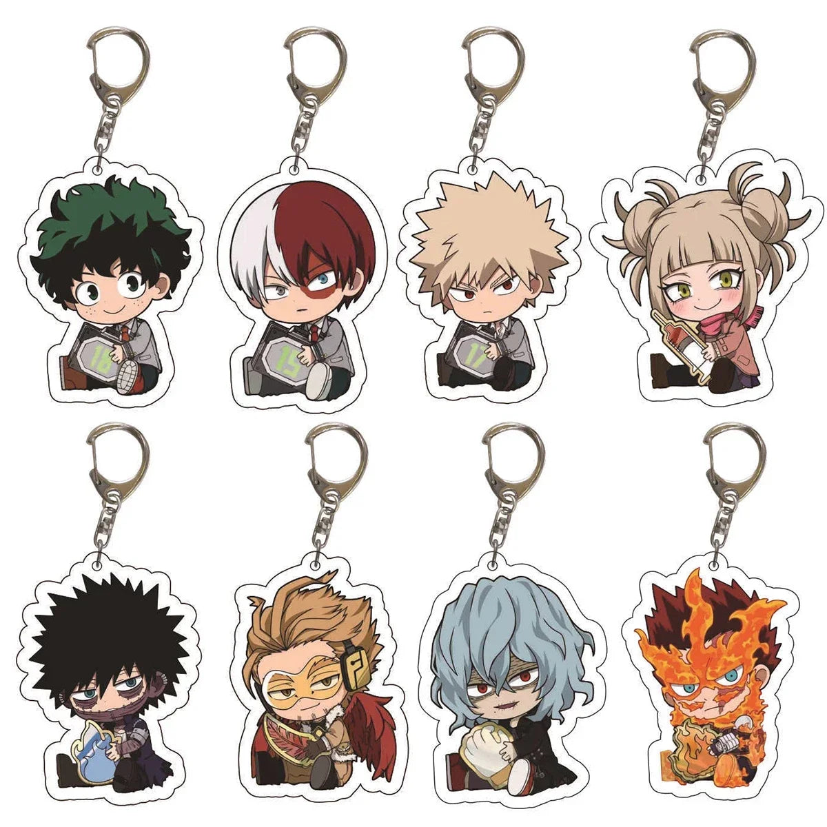 Boku No hero academia Acrylic Keychains