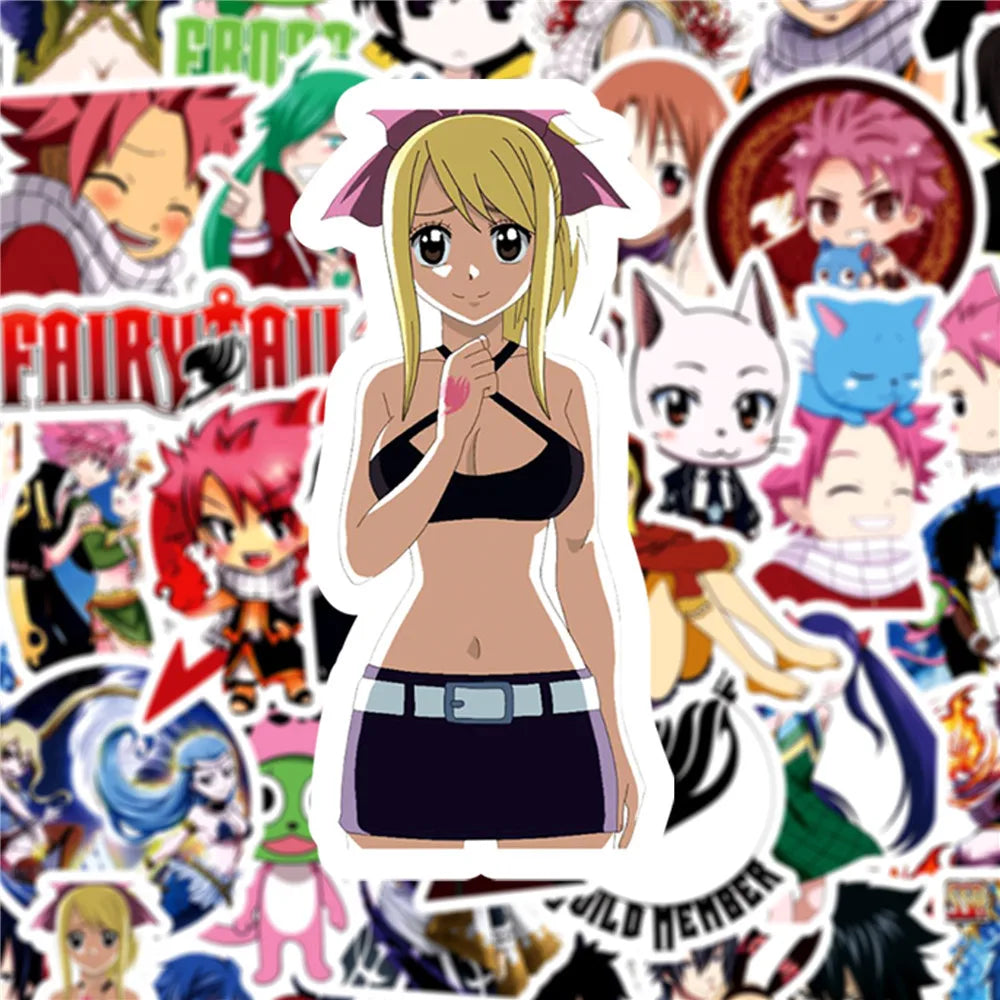 30/50pcs Anime FAIRY TAIL  Stickers