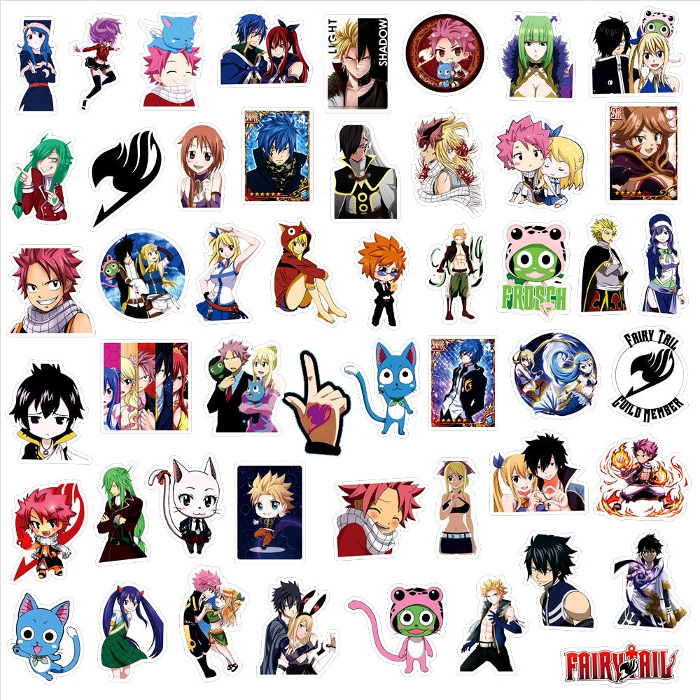 30/50pcs Anime FAIRY TAIL  Stickers