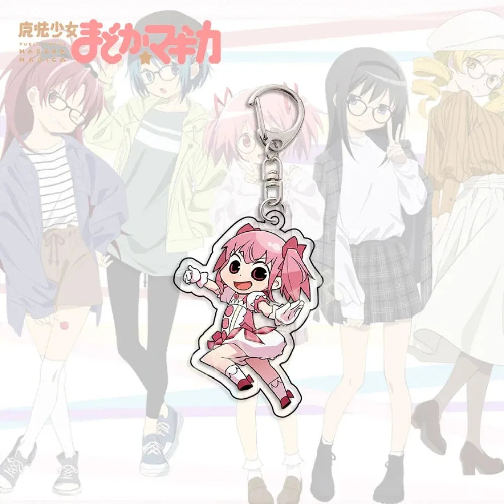 Kawaii Anime Puella Magi Madoka Magica Keychain