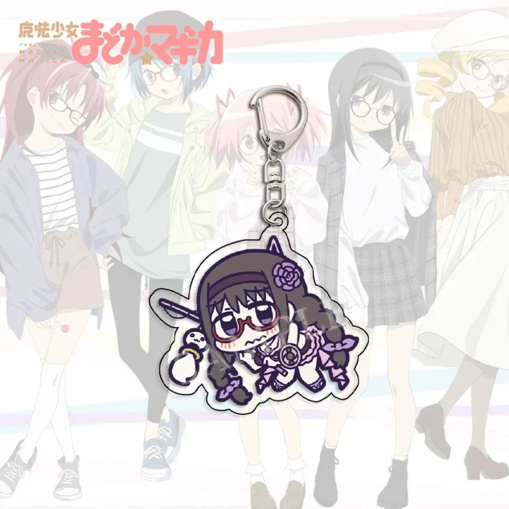 Kawaii Anime Puella Magi Madoka Magica Keychain