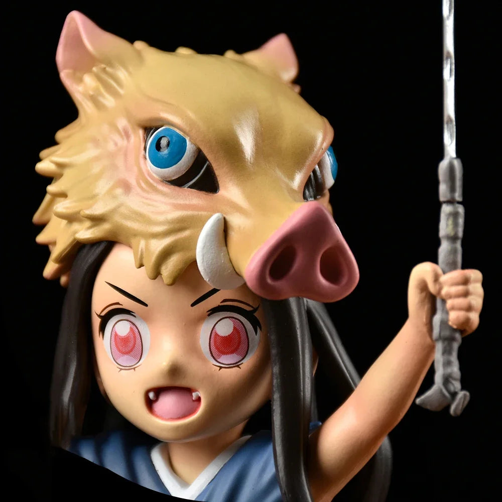 Kimetsu No Yaiba 19CM Pig's Head Kamado Nezuko Figurine