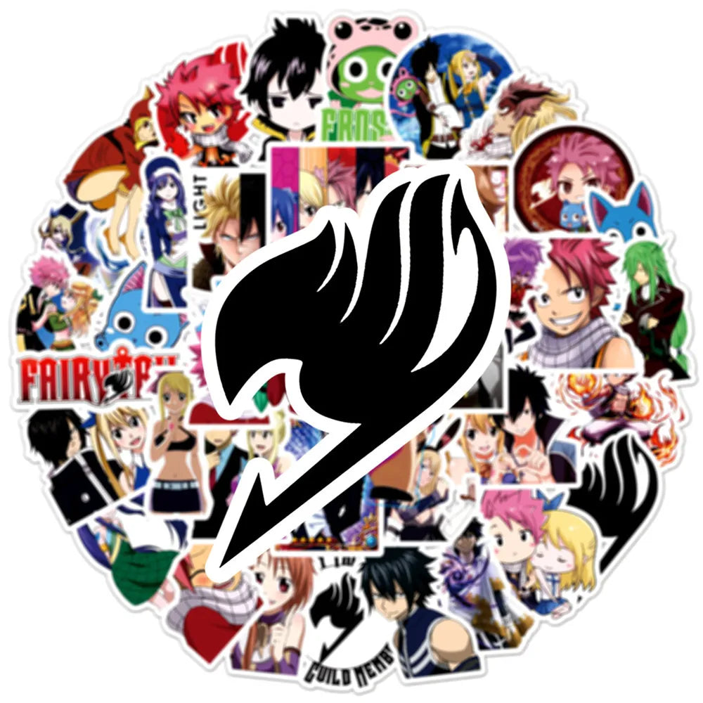 30/50pcs Anime FAIRY TAIL  Stickers