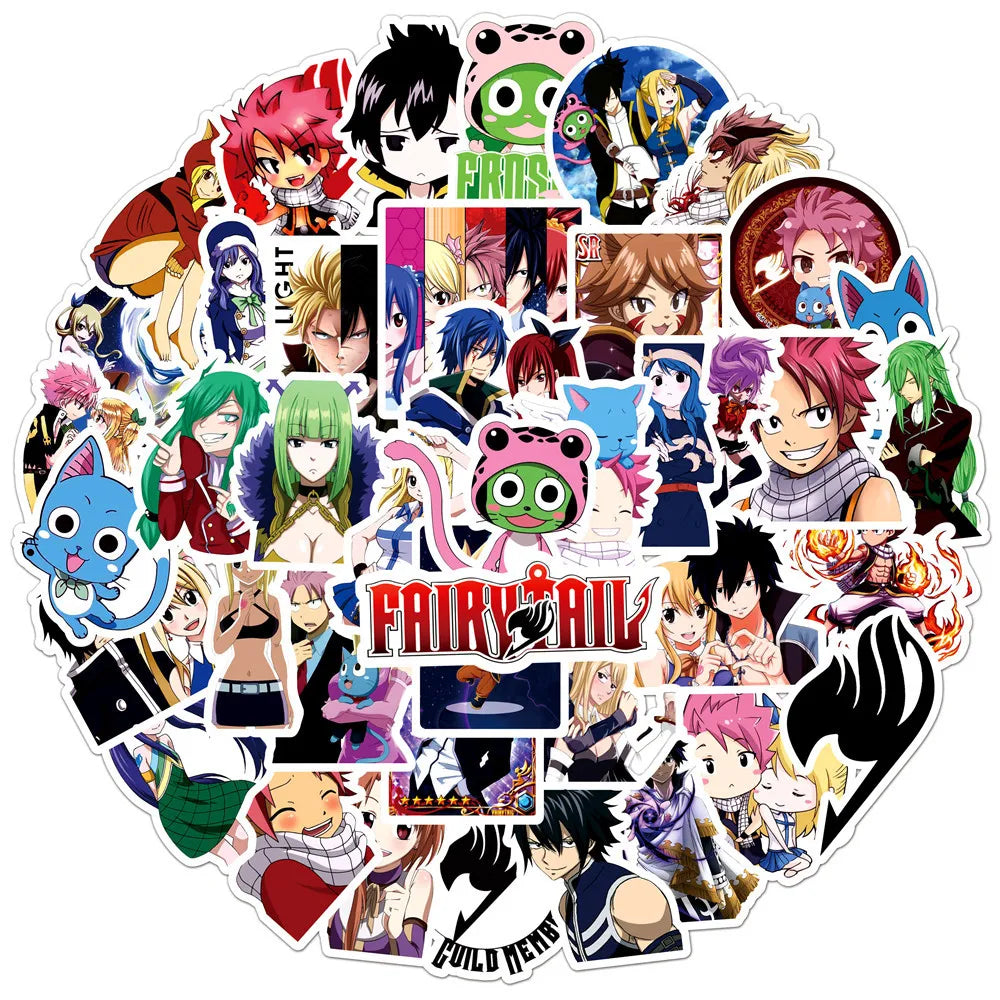 30/50pcs Anime FAIRY TAIL  Stickers